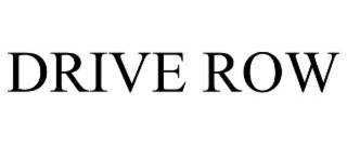 drive row
