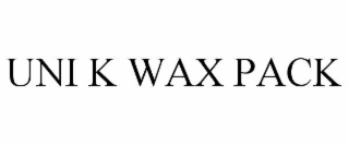 uni k wax pack
