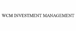 wcm investment management