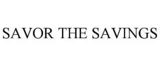savor the savings