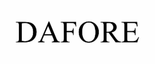 dafore