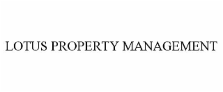 lotus property management
