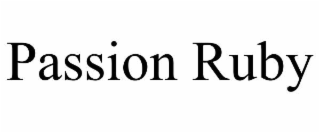 passion ruby