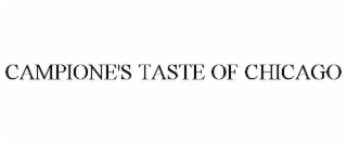 campione's taste of chicago