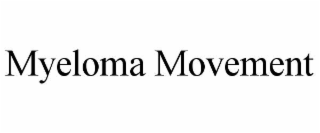 myeloma movement