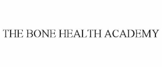 the bone health academy