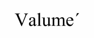 valume´