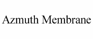 azmuth membrane