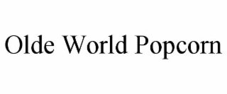 olde world popcorn