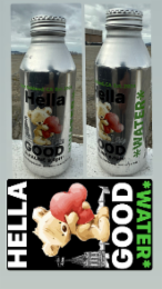 hella ct good *water* p 2701 1/13/26 2007 hella high street #204 4500 ritbunie *water* ella ood kaline electrolytes added 9.0ph+ 16 fl oz 40920 473 ml east oakland, ca est. 2024 good c water alkaline #electrolytes added 9.0ph+ 16 fl oz|473 kland, ca est. 