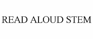 read aloud stem
