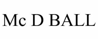 mc d ball