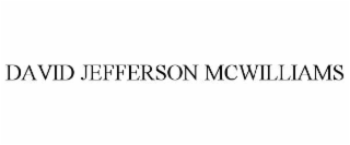 david jefferson mcwilliams
