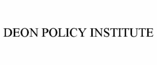 deon policy institute