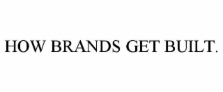 how brands get built.