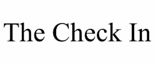 the check in