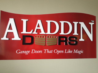 a laddin garage doors that open like magic irs d tm