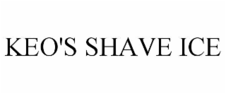 keo's shave ice