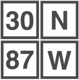 30 n 87 w