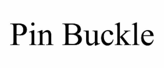 pin buckle