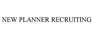 new planner recruiting