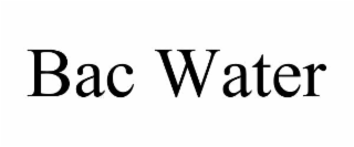 bac water