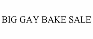 big gay bake sale