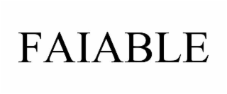 faiable