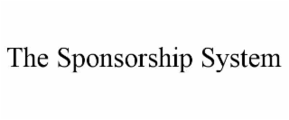 the sponsorship system