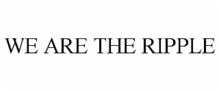 we are the ripple