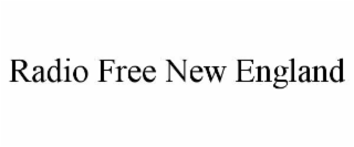 radio free new england