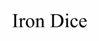iron dice