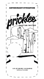 pricklee cactus water