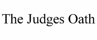 the judges oath