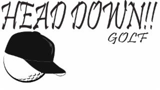 head down!!  golf