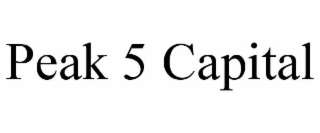peak 5 capital
