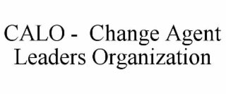 calo -  change agent leaders organization