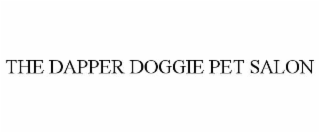 the dapper doggie pet salon