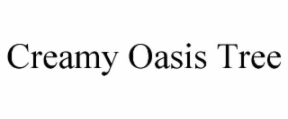 creamy oasis tree