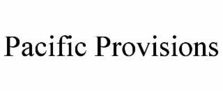 pacific provisions