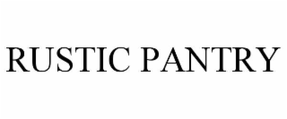 rustic pantry