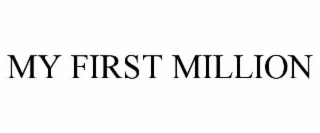 my first million
