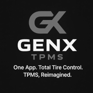 gx genx tpms one app. total tire control. tpms, reimagined.