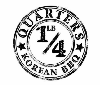 quarters 1/4 lb korean bbq