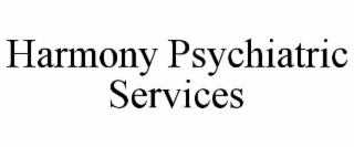 harmony psychiatric services