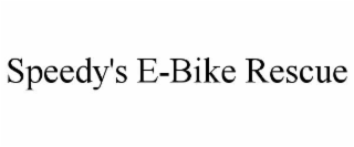 speedy's e-bike rescue