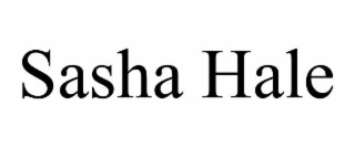 sasha hale