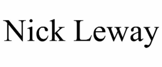 nick leway