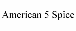 american 5 spice