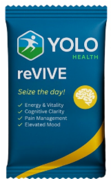 revive, seize the day, energy & vitality, cognitive clarity, pain management, elevated mood, yolo health